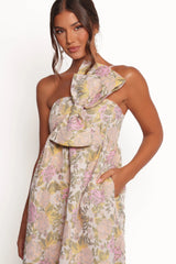 Betina Bow Front Maxi Dress - Multi Floral