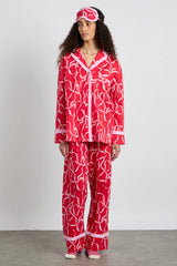 antonia pj set- red bows